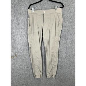 Athleta Pants Women 12 Gray Trekkie jogger Hiking Outdoors Trail Camping